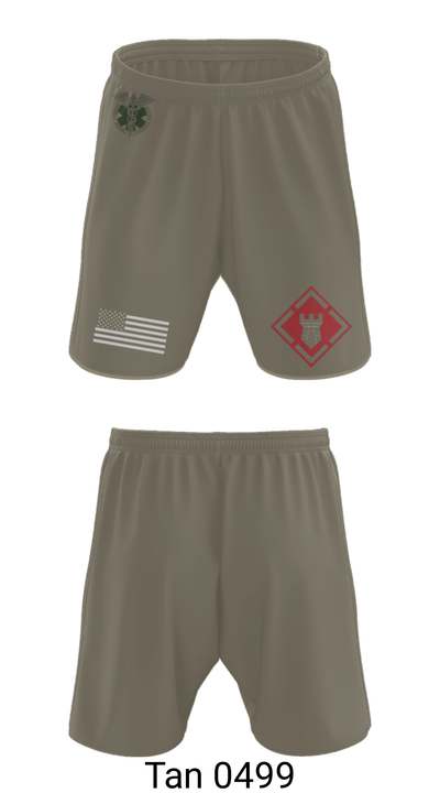 19th Engineer Battalion Aid Station 54166151 Athletic Shorts With Pockets - 29