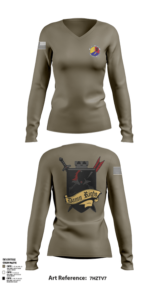 Women's Long Sleeve Vneck Shirt, 29 IS, Air Force, Teamtime, Team time, sublimation, custom sports apparel, team uniforms, spirit wear, spiritwear, sports uniforms, custom shirts, team store, custom team store, fundraiser sports, apparel fundraiser