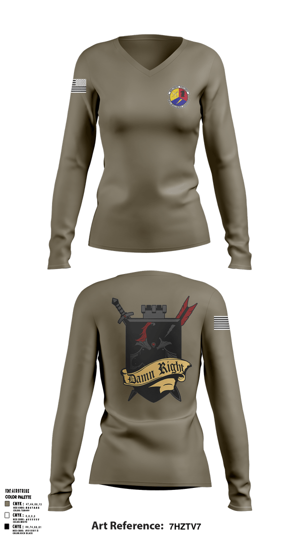 Women's Long Sleeve Vneck Shirt, 29 IS, Air Force, Teamtime, Team time, sublimation, custom sports apparel, team uniforms, spirit wear, spiritwear, sports uniforms, custom shirts, team store, custom team store, fundraiser sports, apparel fundraiser