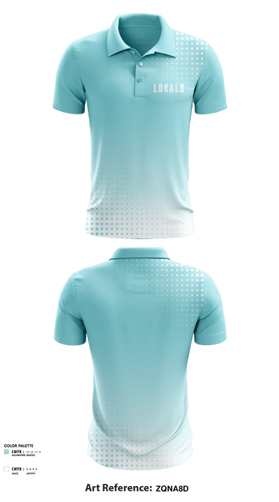 Locals 70006392 Short Sleeve Performance Polo - 1