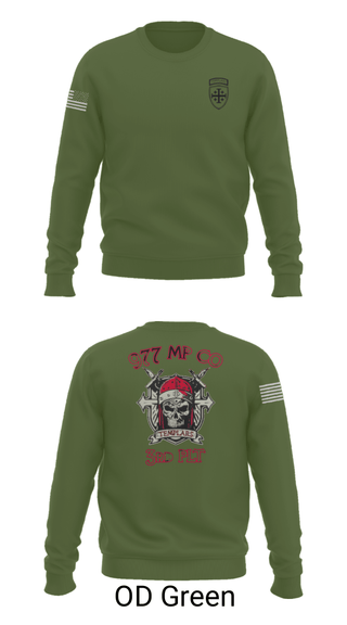 Crew Neck Sweatshirt, , Army, Teamtime, Team time, sublimation, custom sports apparel, team uniforms, spirit wear, spiritwear, sports uniforms, custom shirts, team store, custom team store, fundraiser sports, apparel fundraiser