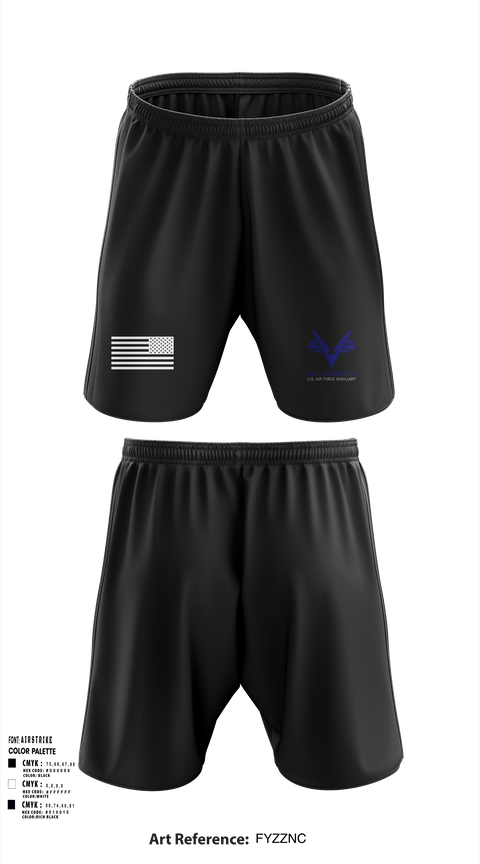 Athletic Shorts With Pockets, Clearwater Composite Squadron, Air Force, Teamtime, Team time, sublimation, custom sports apparel, team uniforms, spirit wear, spiritwear, sports uniforms, custom shirts, team store, custom team store, fundraiser sports, apparel fundraiser