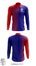Blue Valley High School Volleyball 71136380 Quarter Zip Jacket - 1