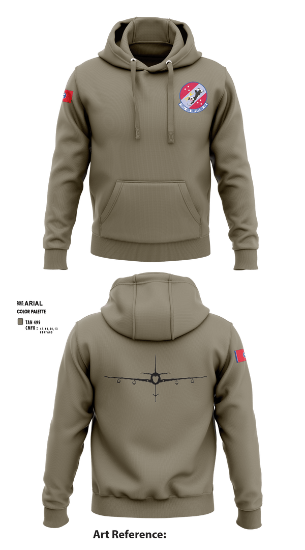 Hoodie, 151st Air Refueling Squadron, Air Force, Teamtime, Team time, sublimation, custom sports apparel, team uniforms, spirit wear, spiritwear, sports uniforms, custom shirts, team store, custom team store, fundraiser sports, apparel fundraiser