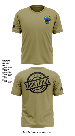 Short Sleeve Performance Shirt, , Police, Teamtime, Team time, sublimation, custom sports apparel, team uniforms, spirit wear, spiritwear, sports uniforms, custom shirts, team store, custom team store, fundraiser sports, apparel fundraiser