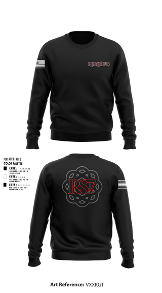 Crew Neck Sweatshirt, Redshift7, Space Force, Teamtime, Team time, sublimation, custom sports apparel, team uniforms, spirit wear, spiritwear, sports uniforms, custom shirts, team store, custom team store, fundraiser sports, apparel fundraiser