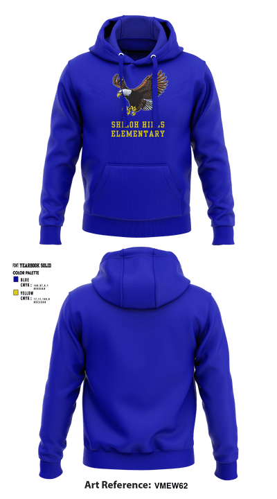 Shiloh Hills Elementary 73466717 Hoodie - 2