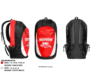 Gear Bag, William Henry Harrison High School Cheer, Cheer, Teamtime, Team time, sublimation, custom sports apparel, team uniforms, spirit wear, spiritwear, sports uniforms, custom shirts, team store, custom team store, fundraiser sports, apparel fundraiser