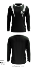 Ponderosa High School Wrestling 82843059 Long Sleeve Rash Guard Shirt - 2