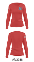 MDAC 15759114 Women's Long Sleeve V-neck Shirt - 20