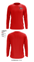 Allentown High School Cross Country 36691106 Long Sleeve Performance Shirt - 1