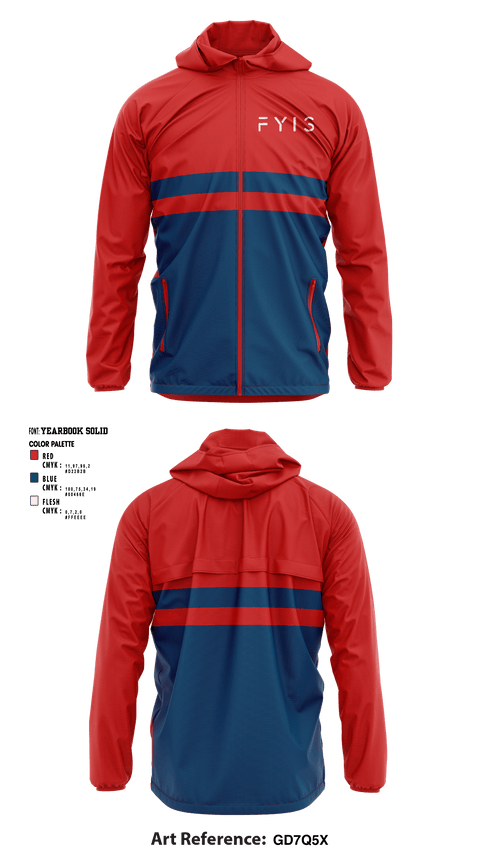 Windbreaker, FYIS Clothing, , Teamtime, Team time, sublimation, custom sports apparel, team uniforms, spirit wear, spiritwear, sports uniforms, custom shirts, team store, custom team store, fundraiser sports, apparel fundraiser