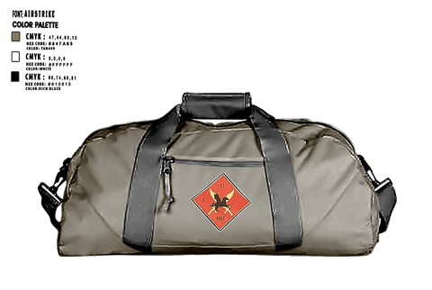 Duffle Bag, HHT, 2-11th ACR, Army, Teamtime, Team time, sublimation, custom sports apparel, team uniforms, spirit wear, spiritwear, sports uniforms, custom shirts, team store, custom team store, fundraiser sports, apparel fundraiser