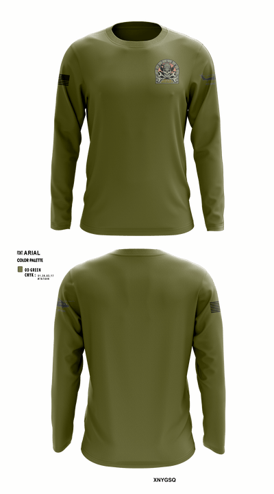 Delta Company "Outlaws" 47733508 Long Sleeve Performance Shirt - 4
