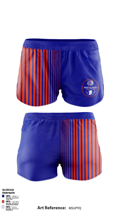 Whiteland Community High School Volleyball 82178540 Ranger Panties - 2