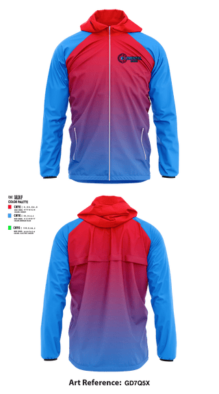 Windbreaker, Elemental HVAC, , Teamtime, Team time, sublimation, custom sports apparel, team uniforms, spirit wear, spiritwear, sports uniforms, custom shirts, team store, custom team store, fundraiser sports, apparel fundraiser