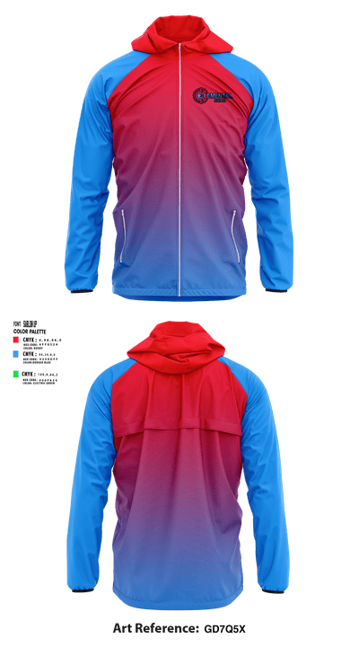 Elemental HVAC 42823067 Windbreaker - 1