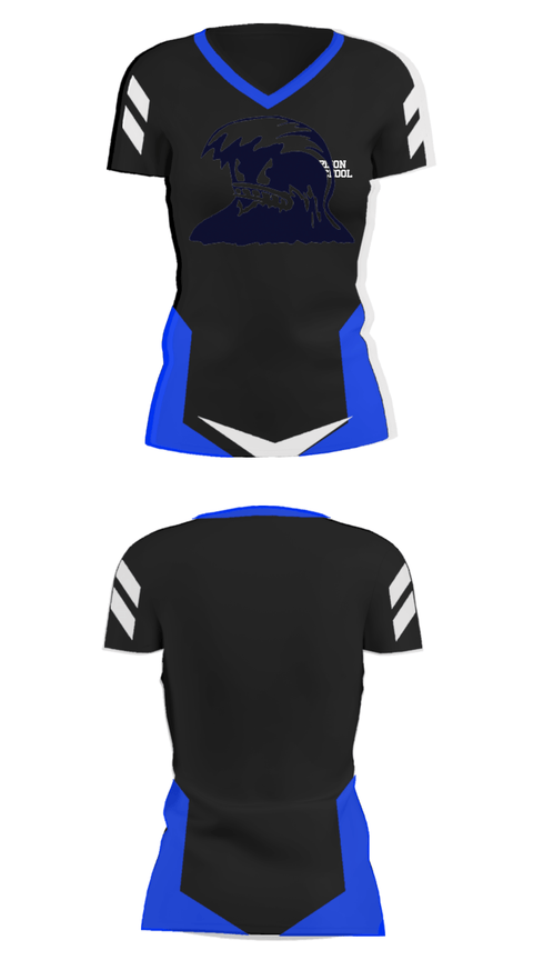 Women's Short Sleeve Vneck Shirt, Harrison High School, Spirit Store, Teamtime, Team time, sublimation, custom sports apparel, team uniforms, spirit wear, spiritwear, sports uniforms, custom shirts, team store, custom team store, fundraiser sports, apparel fundraiser