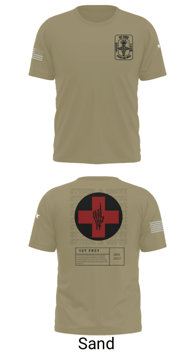 1st FRSD 86296727 Short Sleeve Performance Shirt - 36