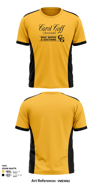 Carol Goff & Associates LLC 53967194 Short Sleeve Performance Shirt - 1