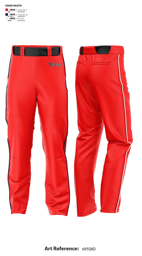 Baseball Pants, Omaha Tigers Baseball, Baseball, Teamtime, Team time, sublimation, custom sports apparel, team uniforms, spirit wear, spiritwear, sports uniforms, custom shirts, team store, custom team store, fundraiser sports, apparel fundraiser