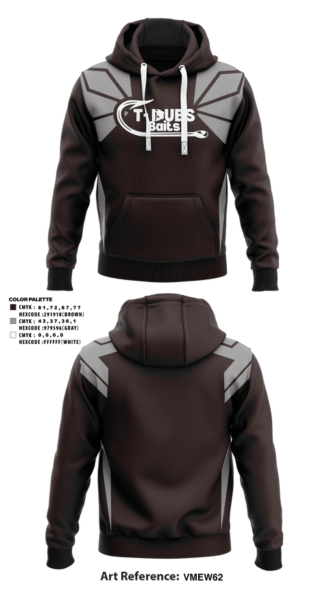 Hoodie, TDubs Baits, , Teamtime, Team time, sublimation, custom sports apparel, team uniforms, spirit wear, spiritwear, sports uniforms, custom shirts, team store, custom team store, fundraiser sports, apparel fundraiser