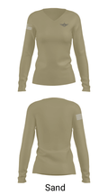 AO 49843601 Women's Long Sleeve V-neck Shirt - 42