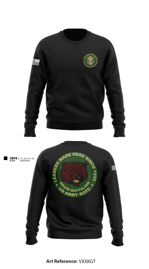 Crew Neck Sweatshirt, Matadors, Army, Teamtime, Team time, sublimation, custom sports apparel, team uniforms, spirit wear, spiritwear, sports uniforms, custom shirts, team store, custom team store, fundraiser sports, apparel fundraiser