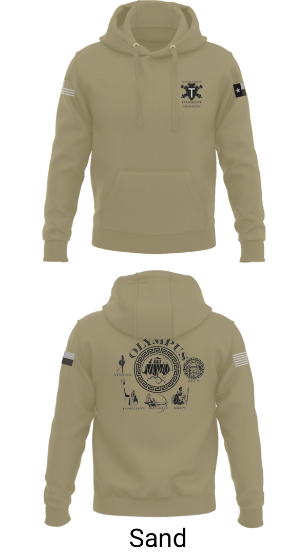 Hoodie, 3-133 FA, Army, Teamtime, Team time, sublimation, custom sports apparel, team uniforms, spirit wear, spiritwear, sports uniforms, custom shirts, team store, custom team store, fundraiser sports, apparel fundraiser