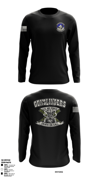 Long Sleeve Performance Shirt, , Air Force, Teamtime, Team time, sublimation, custom sports apparel, team uniforms, spirit wear, spiritwear, sports uniforms, custom shirts, team store, custom team store, fundraiser sports, apparel fundraiser