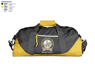 Duffle Bag, Rio Linda High School Basketball, Men's Basketball, Teamtime, Team time, sublimation, custom sports apparel, team uniforms, spirit wear, spiritwear, sports uniforms, custom shirts, team store, custom team store, fundraiser sports, apparel fundraiser