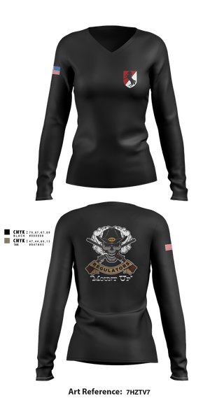 Women's Long Sleeve Vneck Shirt, , Army, Teamtime, Team time, sublimation, custom sports apparel, team uniforms, spirit wear, spiritwear, sports uniforms, custom shirts, team store, custom team store, fundraiser sports, apparel fundraiser