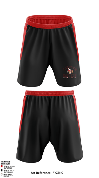 Athletic Shorts With Pockets, Pancake Batters, Baseball, Teamtime, Team time, sublimation, custom sports apparel, team uniforms, spirit wear, spiritwear, sports uniforms, custom shirts, team store, custom team store, fundraiser sports, apparel fundraiser