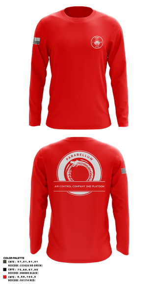 Long Sleeve Performance Shirt, , Marines, Teamtime, Team time, sublimation, custom sports apparel, team uniforms, spirit wear, spiritwear, sports uniforms, custom shirts, team store, custom team store, fundraiser sports, apparel fundraiser