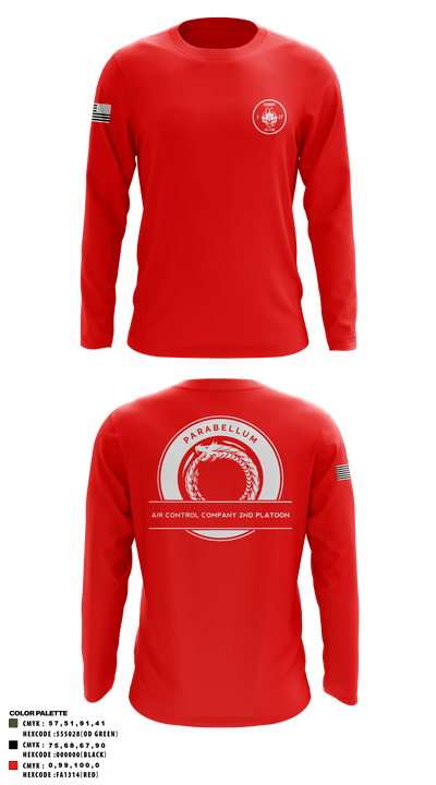 Air Control Company 87821543 Long Sleeve Performance Shirt - 3