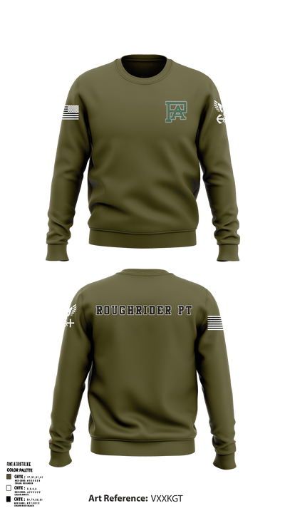 Roughrider Battalion 33951588 Crew Neck Sweatshirt - 50