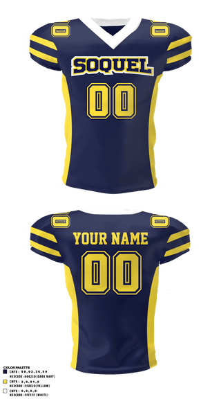 Football Jersey, Soquel High School Football, Football, Teamtime, Team time, sublimation, custom sports apparel, team uniforms, spirit wear, spiritwear, sports uniforms, custom shirts, team store, custom team store, fundraiser sports, apparel fundraiser