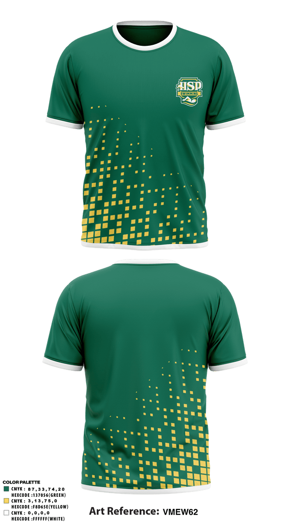 Short Sleeve Performance Shirt, Holy Spirit Preparatory Upper School Swimming, Swimming, Teamtime, Team time, sublimation, custom sports apparel, team uniforms, spirit wear, spiritwear, sports uniforms, custom shirts, team store, custom team store, fundraiser sports, apparel fundraiser
