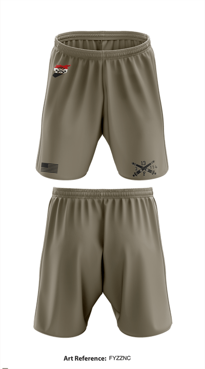 HHB 2-114 FA (FIST) 66604397 Athletic Shorts With Pockets - 2
