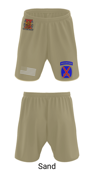 2nd battalion 14th infantry regiment 17334538 Athletic Shorts With Pockets - 30
