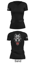 Oscar Golf Charlie Tango 24434143 Women's Short Sleeve V-neck Shirt - 24