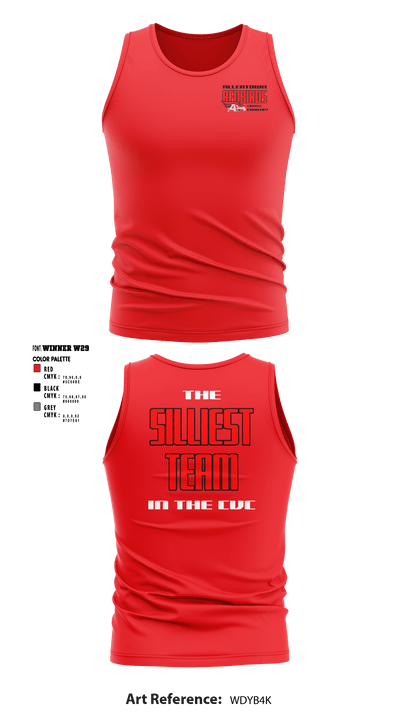 Allentown High School Cross Country 36691106 Tank Top - 7