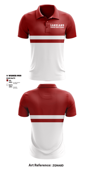 Short Sleeve Performance Polo, Lakeland Senior High School, Spirit Store, Teamtime, Team time, sublimation, custom sports apparel, team uniforms, spirit wear, spiritwear, sports uniforms, custom shirts, team store, custom team store, fundraiser sports, apparel fundraiser