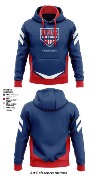 Hoodie, USA Softball of NH, Softball, Teamtime, Team time, sublimation, custom sports apparel, team uniforms, spirit wear, spiritwear, sports uniforms, custom shirts, team store, custom team store, fundraiser sports, apparel fundraiser