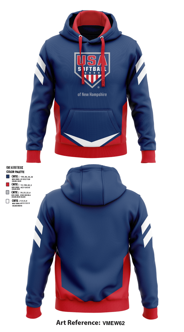 Hoodie, USA Softball of NH, Softball, Teamtime, Team time, sublimation, custom sports apparel, team uniforms, spirit wear, spiritwear, sports uniforms, custom shirts, team store, custom team store, fundraiser sports, apparel fundraiser
