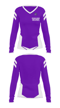 Spring Creek High School Volleyball 45487303 Women's Long Sleeve V-neck Shirt - 15