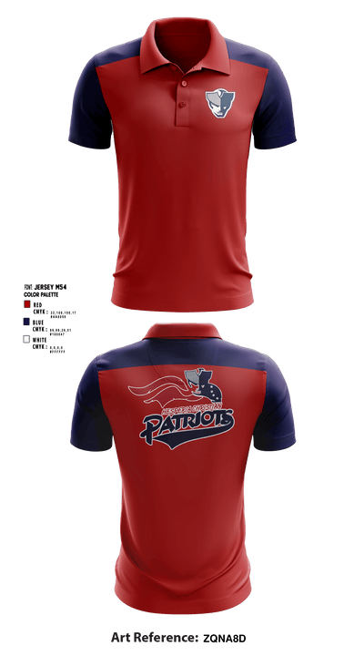 Hesperia Christian High School 2281005 Short Sleeve Performance Polo - 1