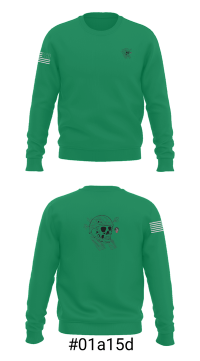 Weapons squad 2nd platoon A co 2-506IN 55687948 Crew Neck Sweatshirt - 7