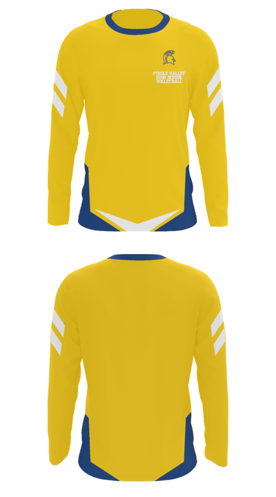Pinole Valley High School Volleyball 78592291 Long Sleeve Performance Shirt - 22