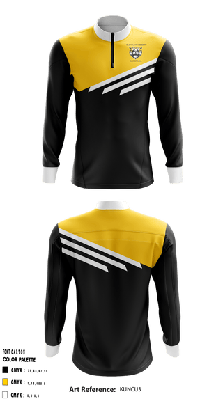 Quarter Zip Jacket, Cleveland Heights High School Basketball, Men's Basketball, Teamtime, Team time, sublimation, custom sports apparel, team uniforms, spirit wear, spiritwear, sports uniforms, custom shirts, team store, custom team store, fundraiser sports, apparel fundraiser
